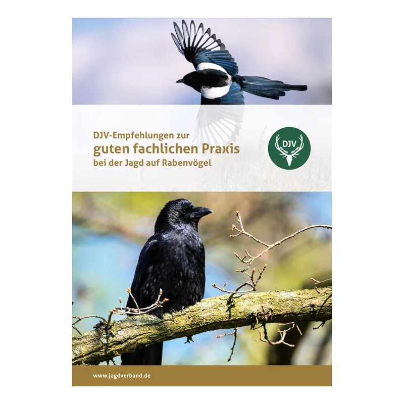 Brochure "Recommandations DJV pour une Bonne Pratique Professionnelle dans la Chasse aux Corvidés"