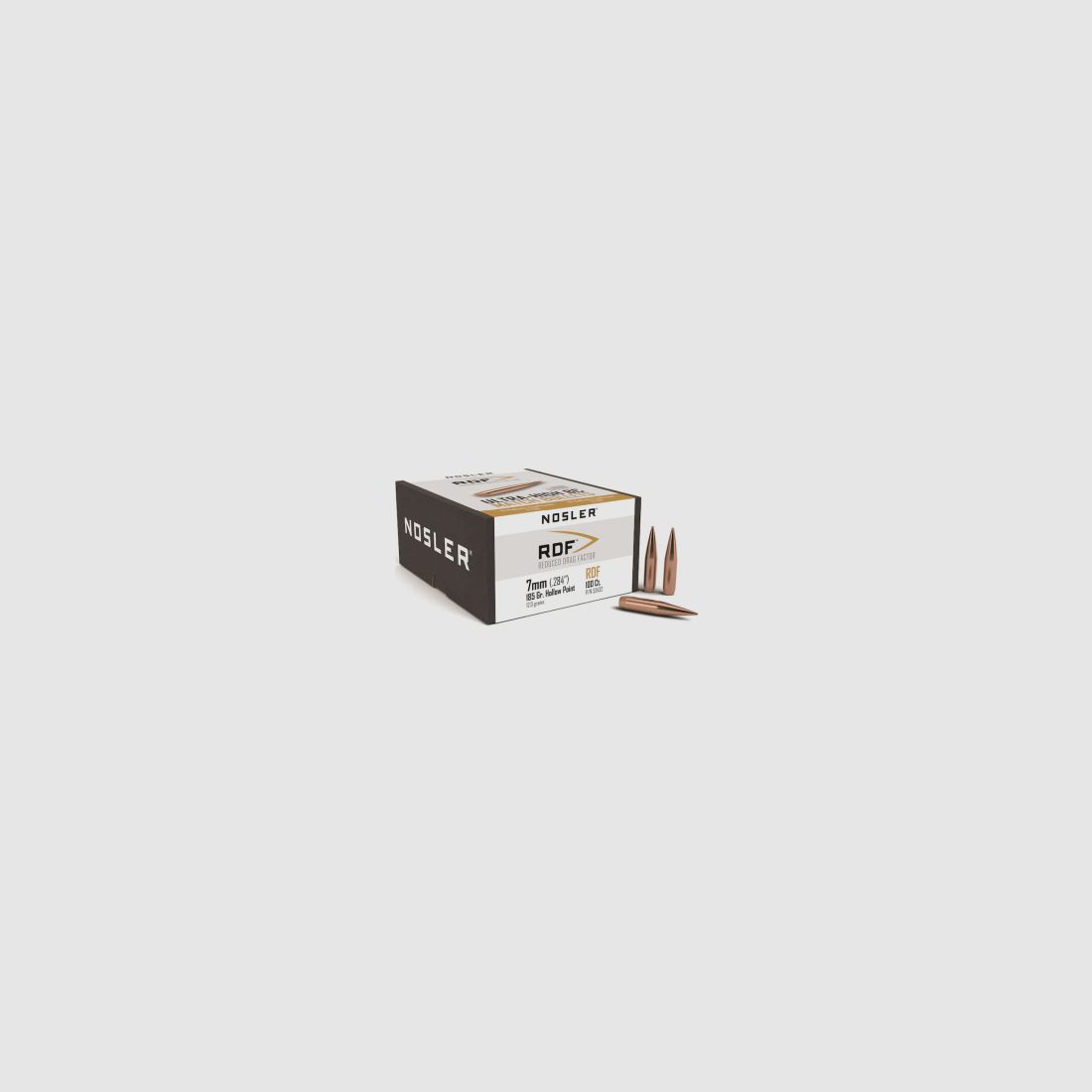 Nosler pocisk 7mm/.284 RDF 185GR HPBT 100 sztuk