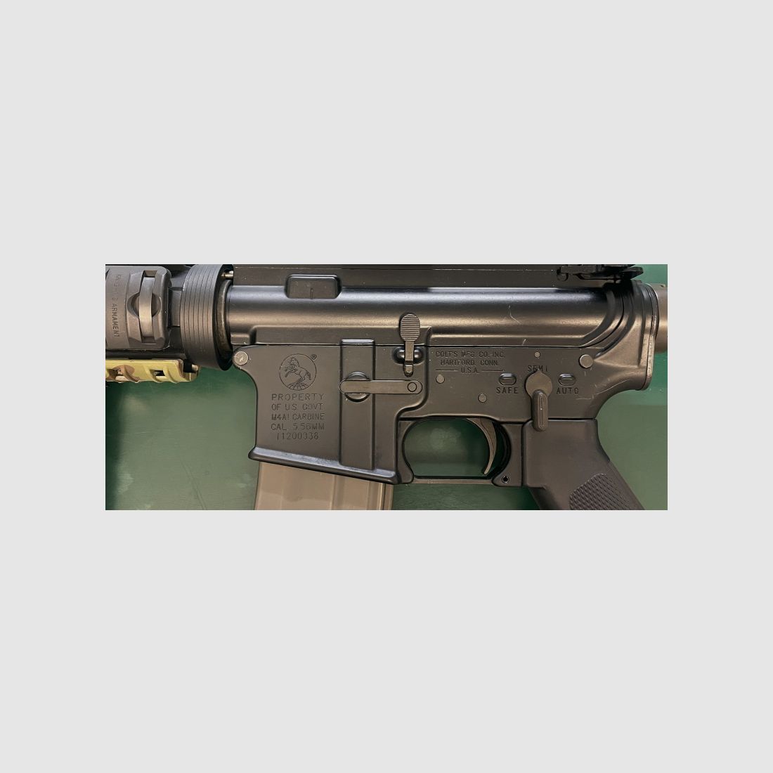 Sammlungstück - Inokatsu COLT M4 CQBR GBB - best Zustand mit Waffenkoffer