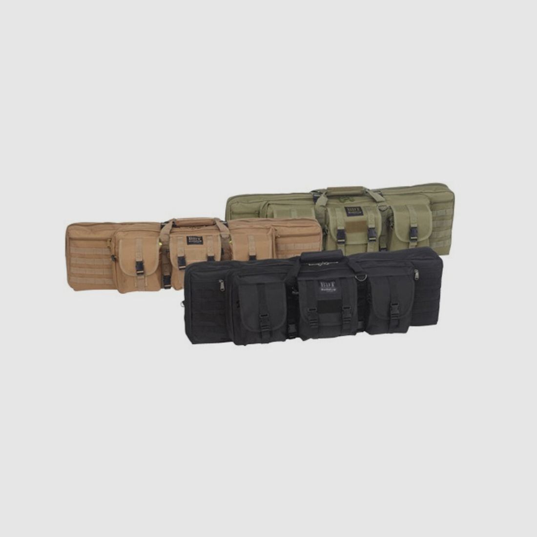 Bulldog Cases Étui pour fusil 94cm Double Tac Tan
