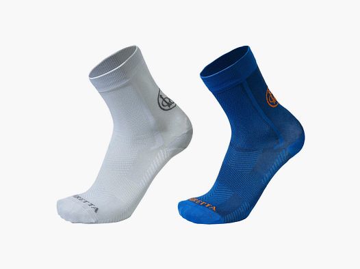 PACK KURZE SOCKEN BERETTA WEISS BLAU