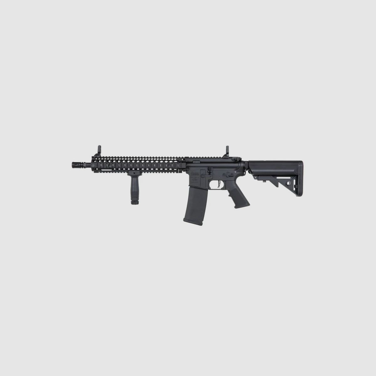 SA Daniel Defense® MK18 Block II (SA-P26 PRIME™ Aster II ETU BLDC™) Rifle Airsoft Libre a partir de 18 - Negro -F-