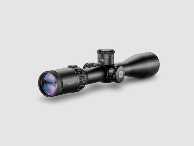 HAWKE Optics Zielfernrohr mit Leuchtabsehen 6,5-20x44 SF Sidewinder (30mm) Abs. 20x Half Mil   (r/g)