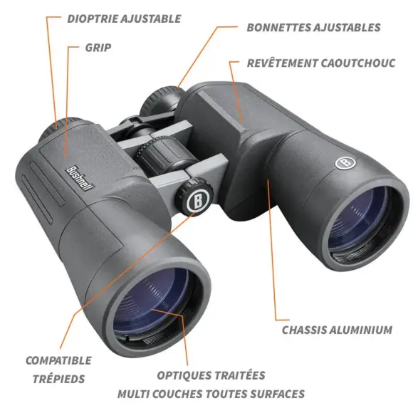 Bushnell Powerview 2 20X50 Fernglas, Bild 5 von 16