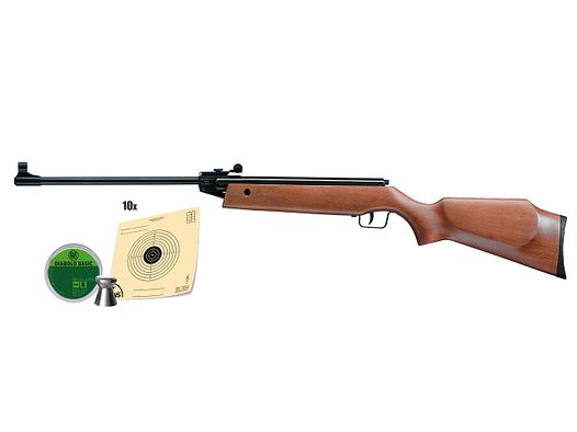 Vorteilspack Knicklauf Luftgewehr Umarex Perfecta 45 Holzschaft Kaliber 4,5 mm (P18)