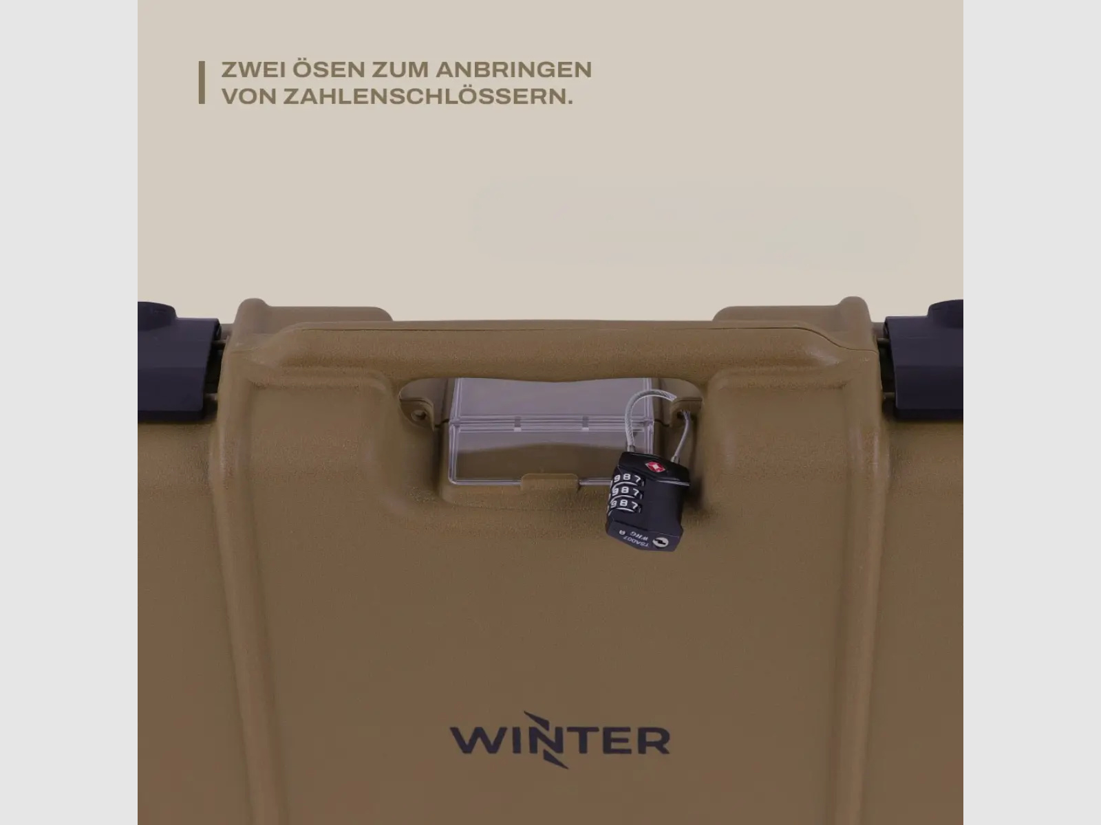 Winter Geweerhoes Coyote 103 cm