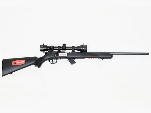 Rep. Gewehr Savage MK2 FNSXP-SR Swiss Edition, .22 LR, ZF Weaver 3-9×40, Gewinde 1/2×19