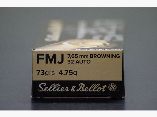 Sellier & Bellot 7.65 Browning