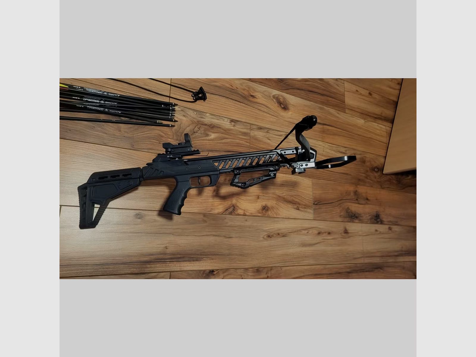 Man Kung MK-XB27BK Łuk refleksyjny do polowania 175lbs, 255fps