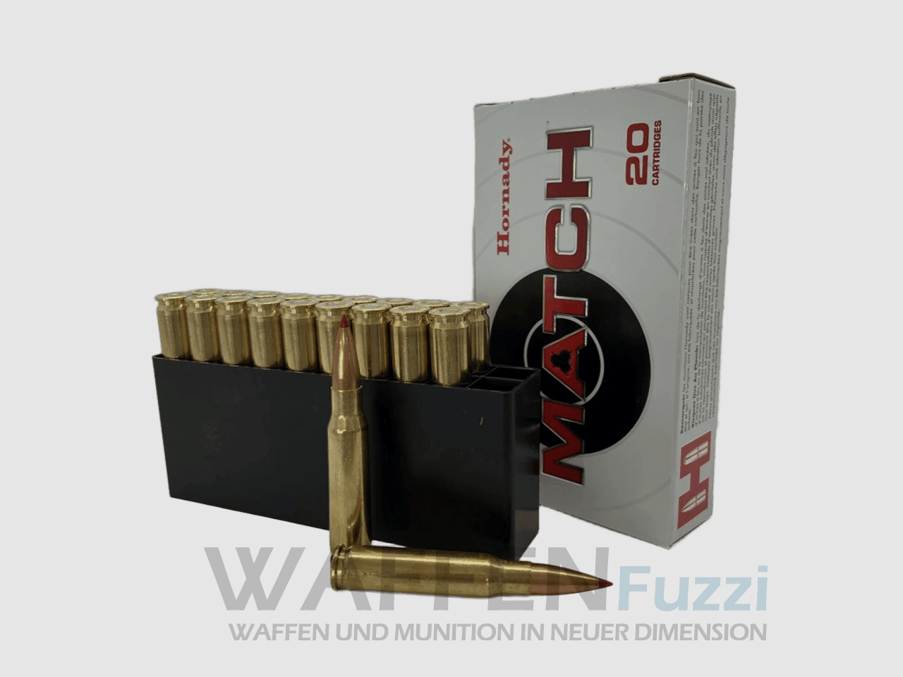Hornady .308Win. ELD Match 168gr 20 Schoten