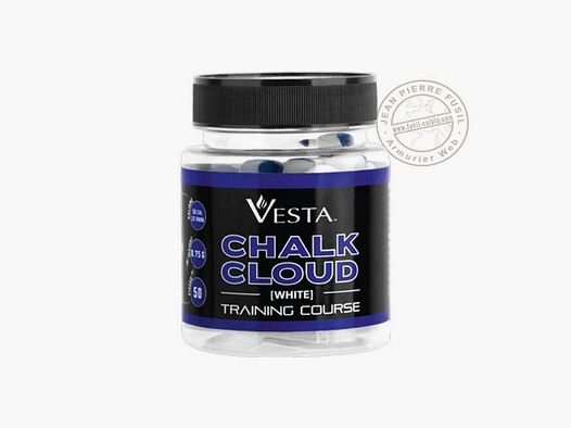 VESTA DEFENSE - Pot de 50 billes de craie Chalk Cloud - calibre .50