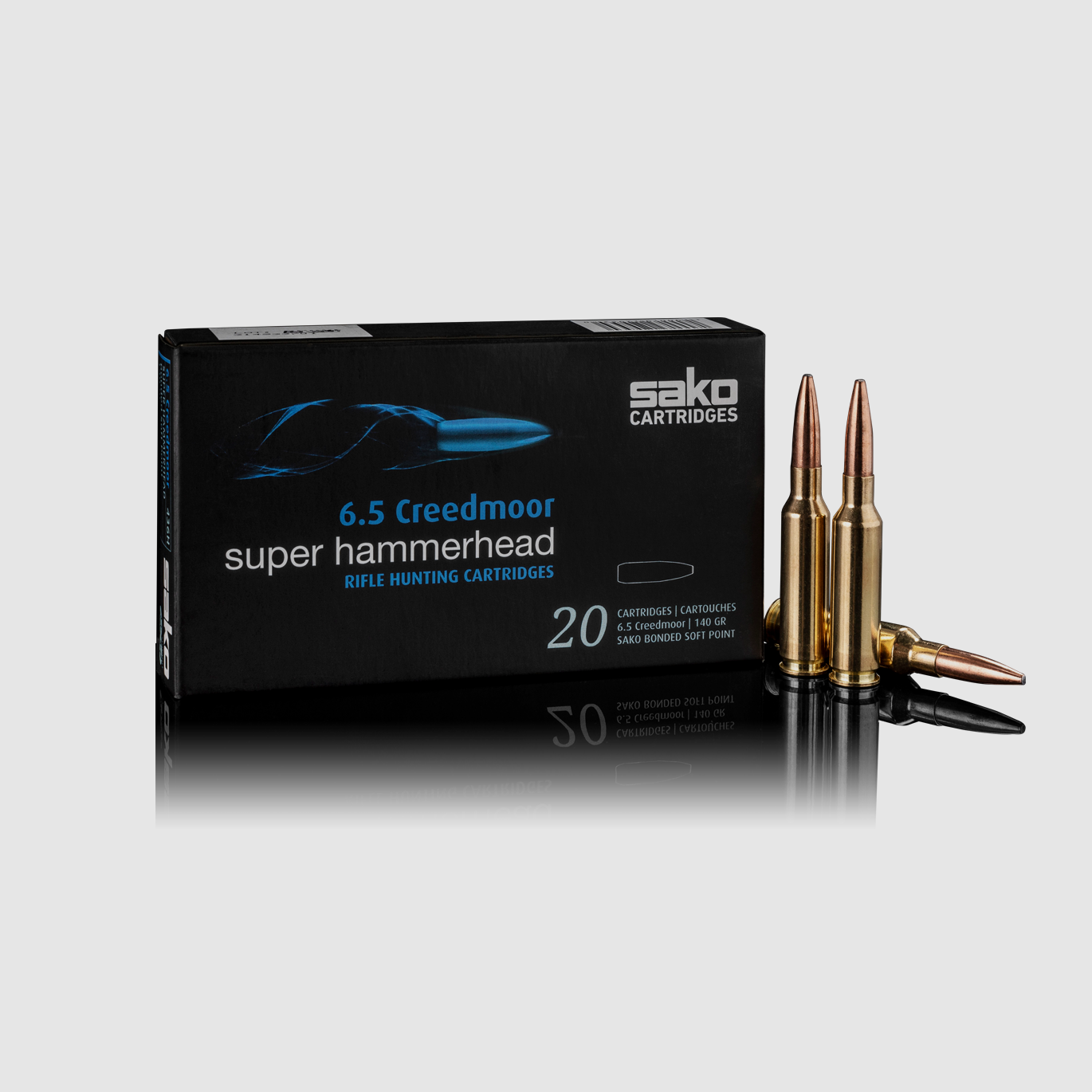 Sako 6,5 Creedmoor Super Hammerhead SP 9,1g/ 140gr
