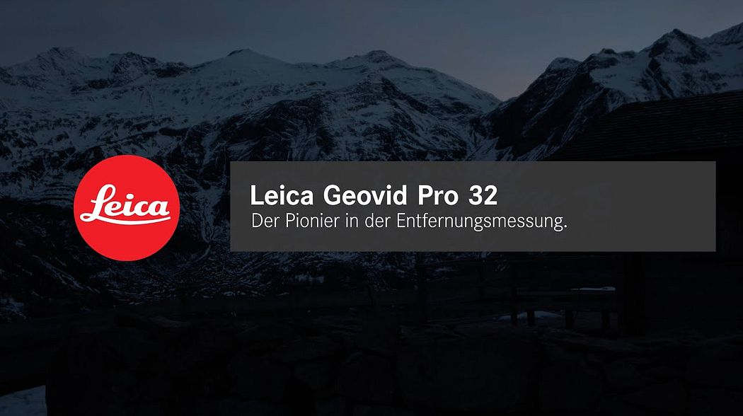 Leica Geovid Pro 32 - Der Pionier in der Entfernungsmessung