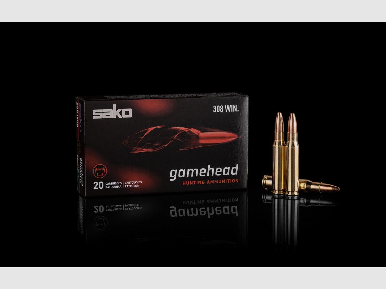 Patronen Sako Gamehead Varmint RX - Kal.308 Win