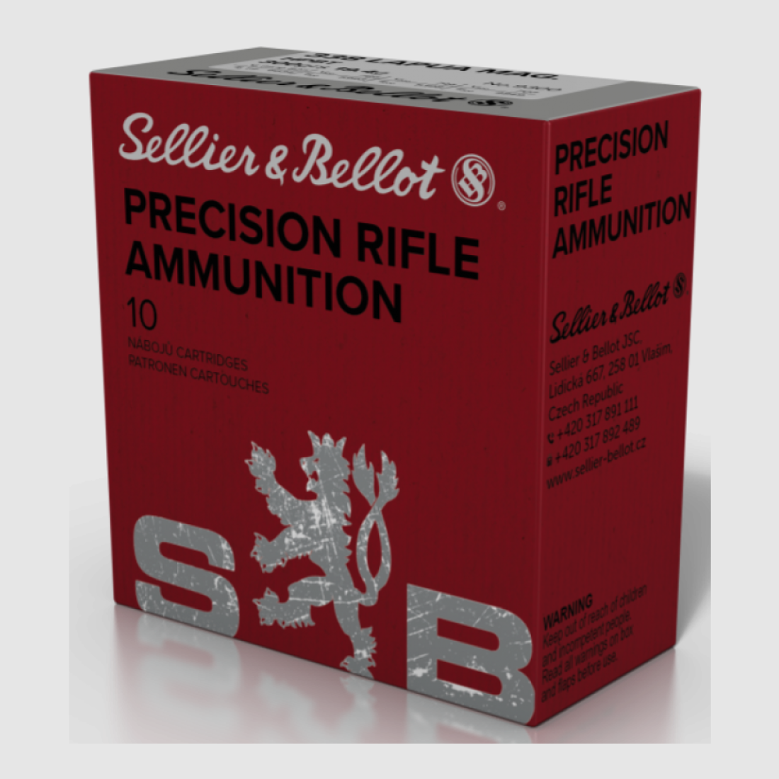 338 Lapua Magnum S&B HPBT 300gr VE10