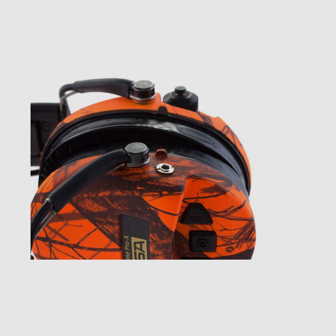 Casque audio amplifié MSA SUPREME PRO X Camo Orange, image 3 sur 7