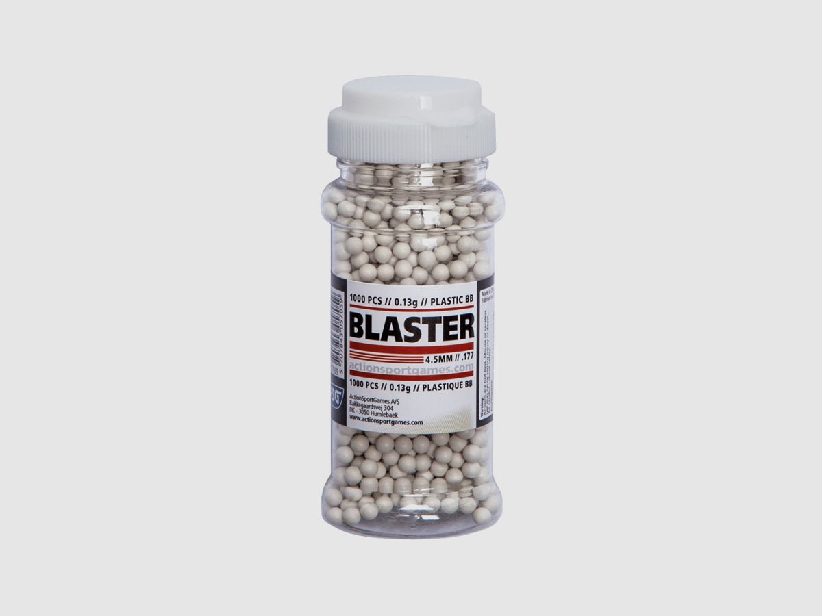 ASG Blaster BB in plastica 4,5mm 1.000 pezzi