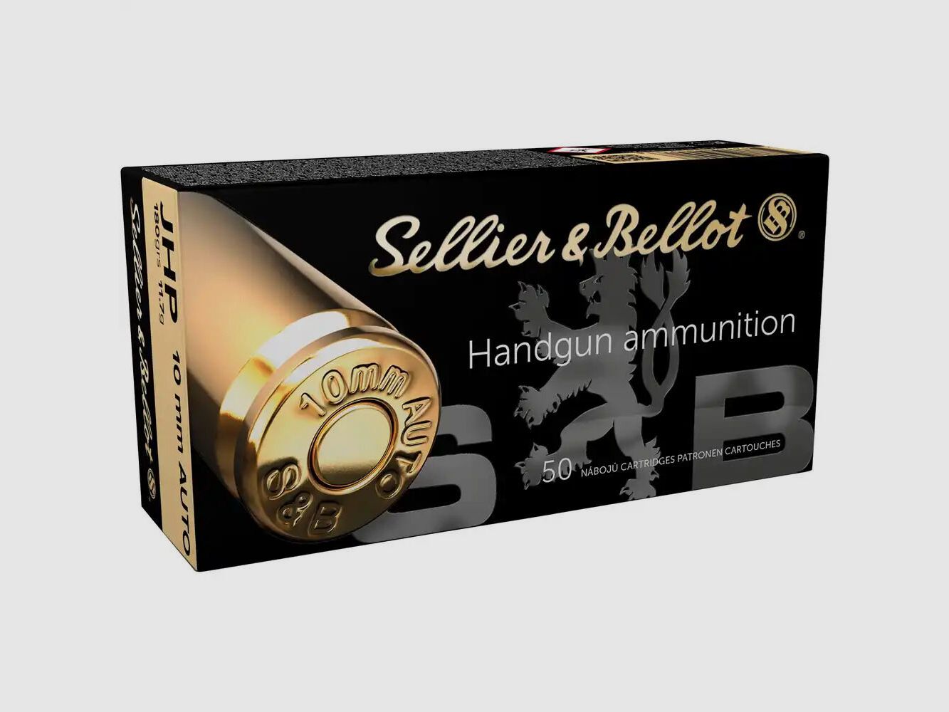 Sellier&Bellot JHP 11,7g/180grs à50 10mm Auto