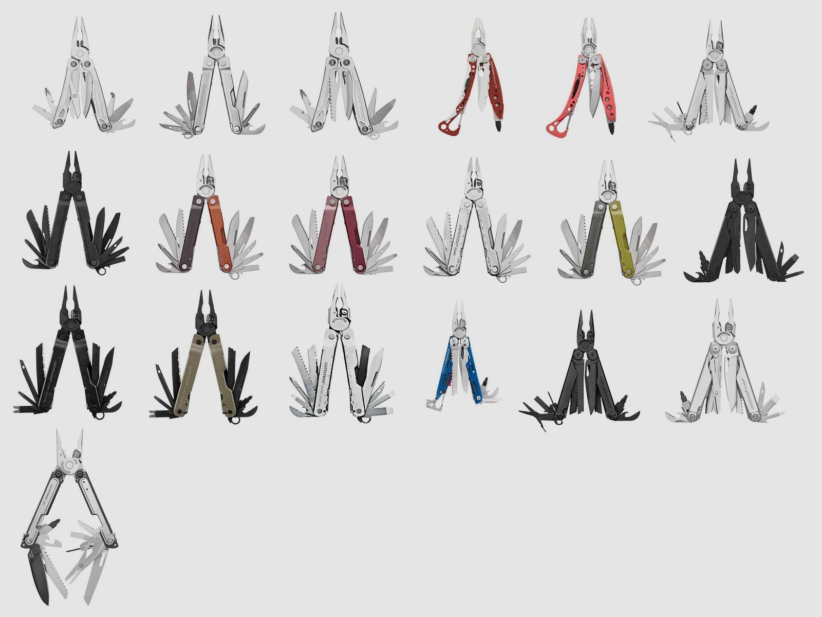 LEATHERMAN MULTIFUNKTIONSZANGE VARIANTE MODELLE, Bild 1 von 2