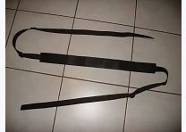 Black Kommando geweer/riem, polyester, 47mm padding, zwart