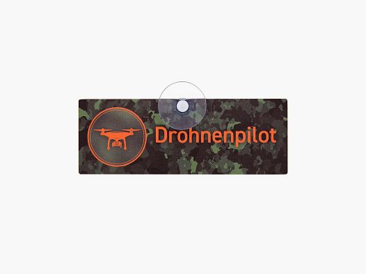 Wilde Hilde Autoschild Drohnenpilot