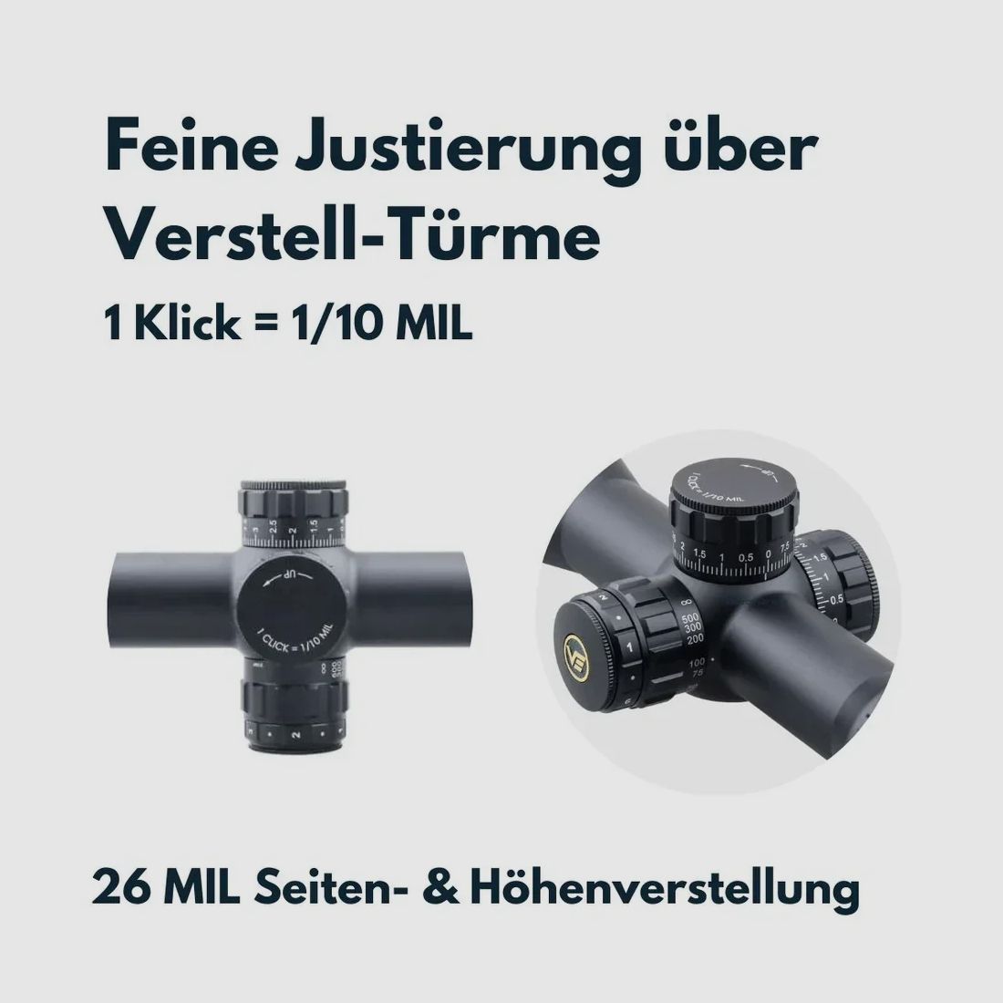 Vector Optics SCOM-25 Paragon 3-15x50SFP Gen II