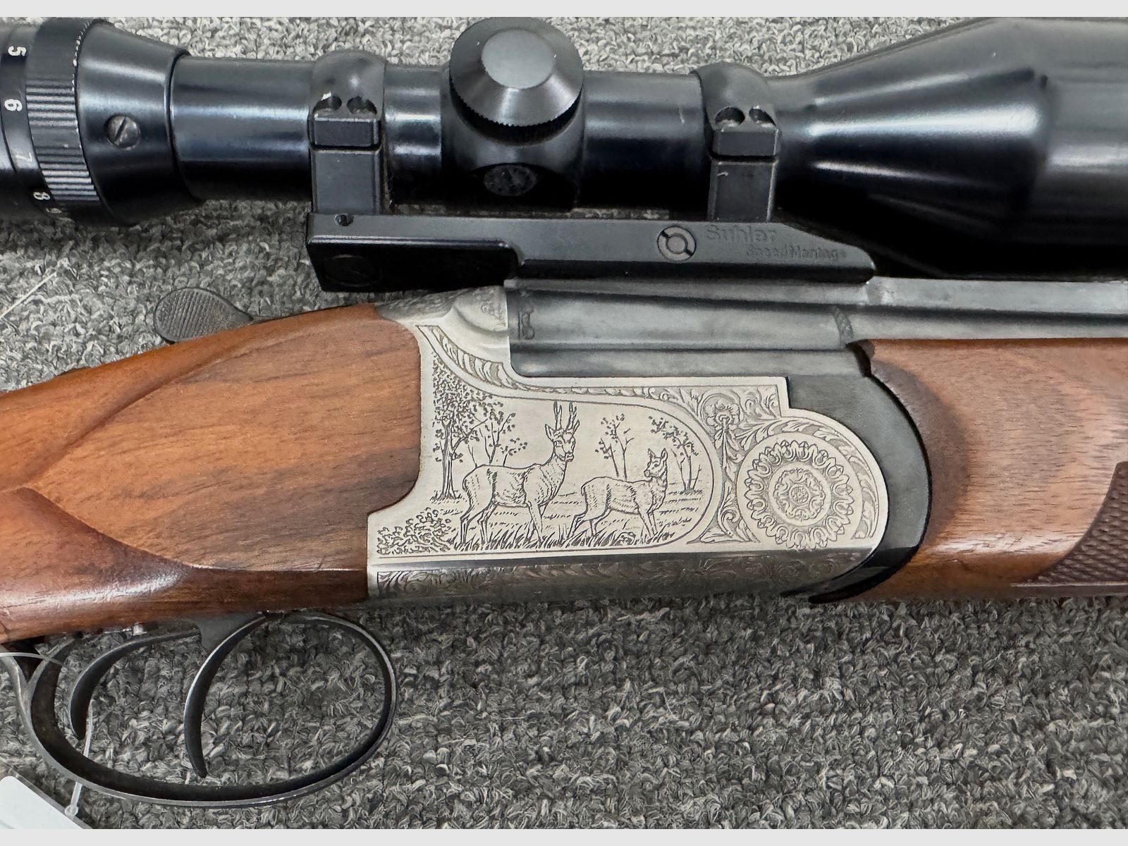 Kettner BBF 7x65R + 12/70 mit Tasco  3-12x52 Gebrauchtwaffe