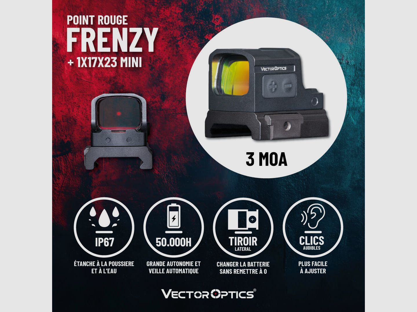 Punto Rojo Frenzy Fa 1x17x20 Mini, imagen 2 de 9