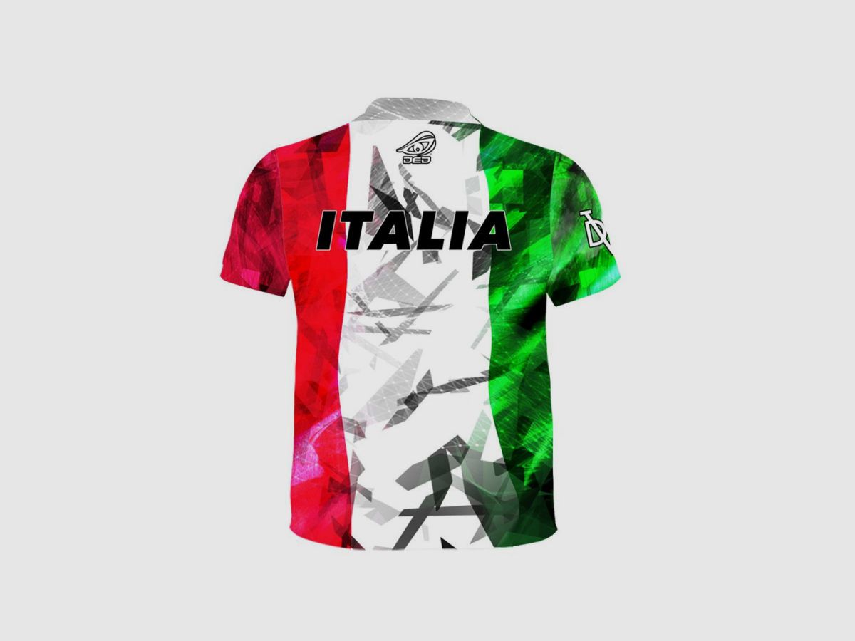 Conjunto DED Sportswear IPSC Tema Italia, tamaño: 6XL, Nombre personalizado: Sin nombre, imagen 3 de 3