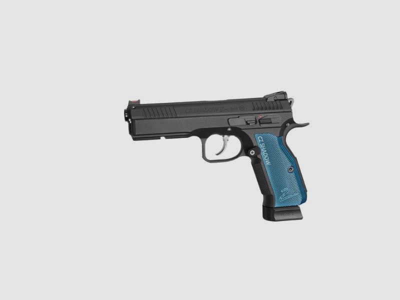 ASG CZ SHADOW 2 AIRSOFT - GBB PISTOLE - SCHWARZ / BLAU