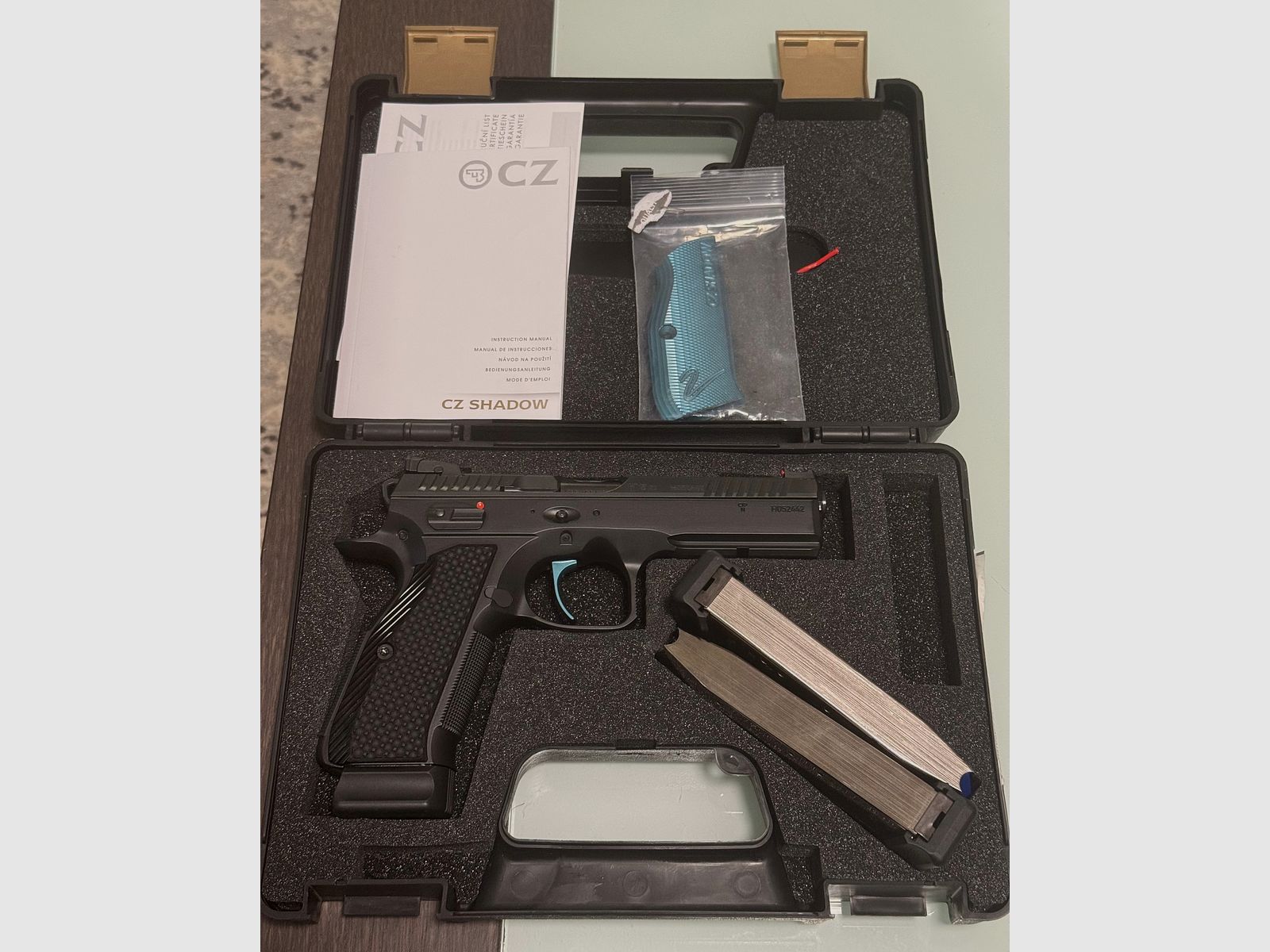 CZ Shadow 2 SA 9mm Luger gepflegt.