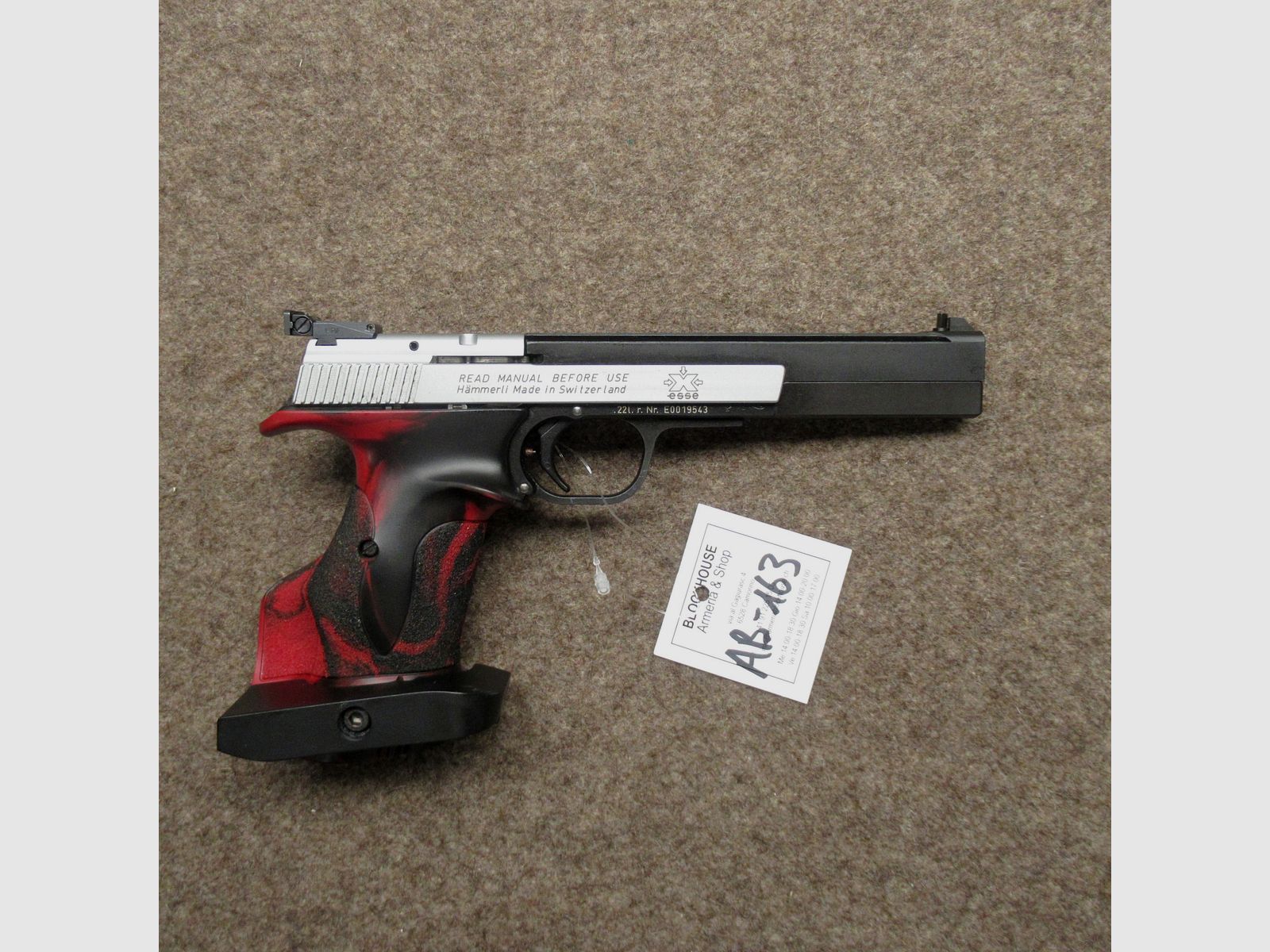 AB-163 pistolet HÄMMERLI mod. Xesse Sport cal. .22lr, image 1 sur 3