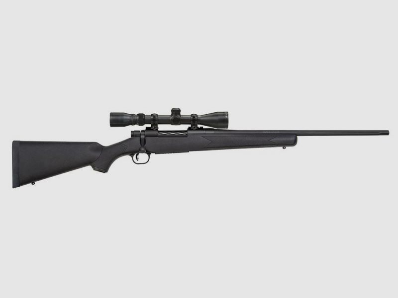 NEUE Mossberg PATRIOT Repetierbüchse in .300 WinMag mit Optik 3-9x40 schwarzer Kunstoffschaft