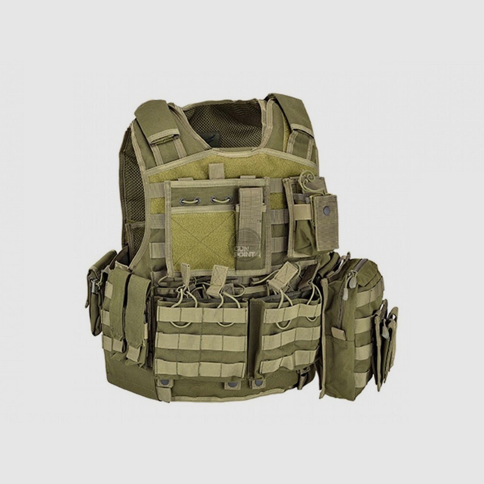 Defcon 5 Body Armor Carrier Set Plattentrger OD Green