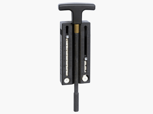 Soporte magnético para palos de limpieza con dispensador de fieltro