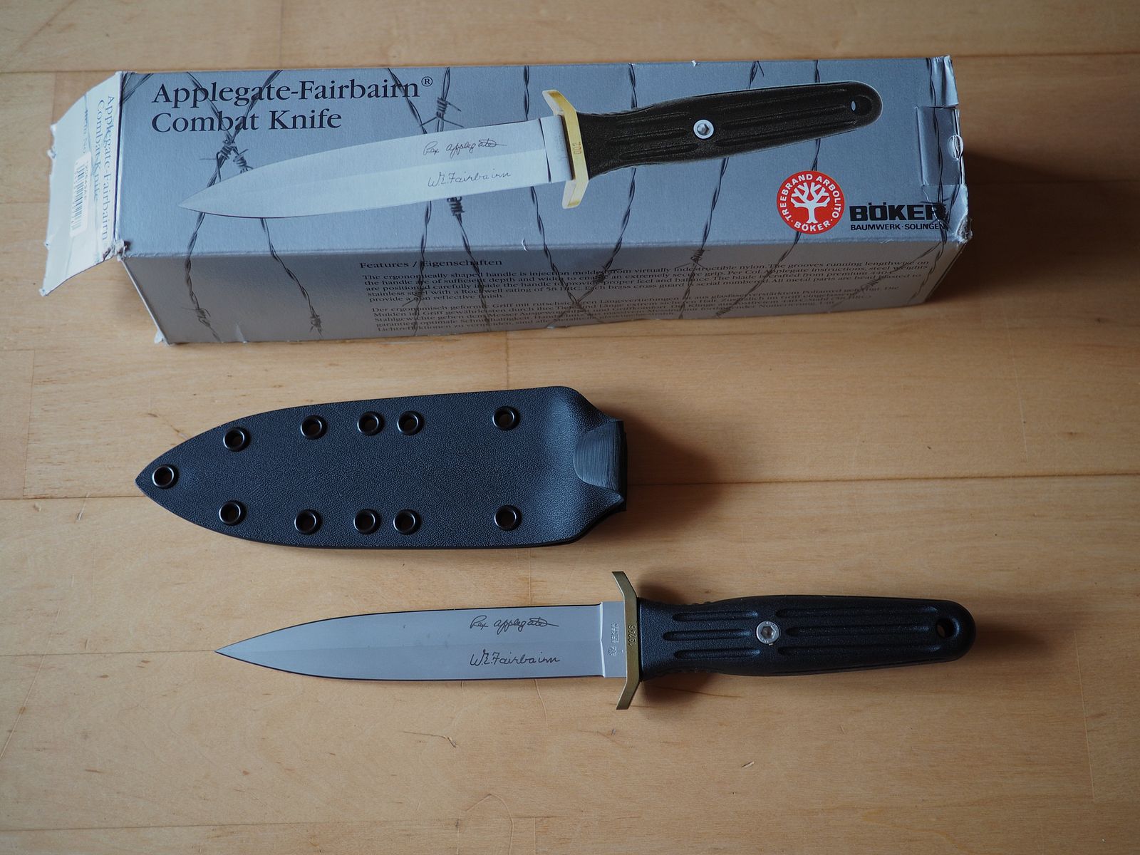 Applegate-Fairbairn messer jachtmes