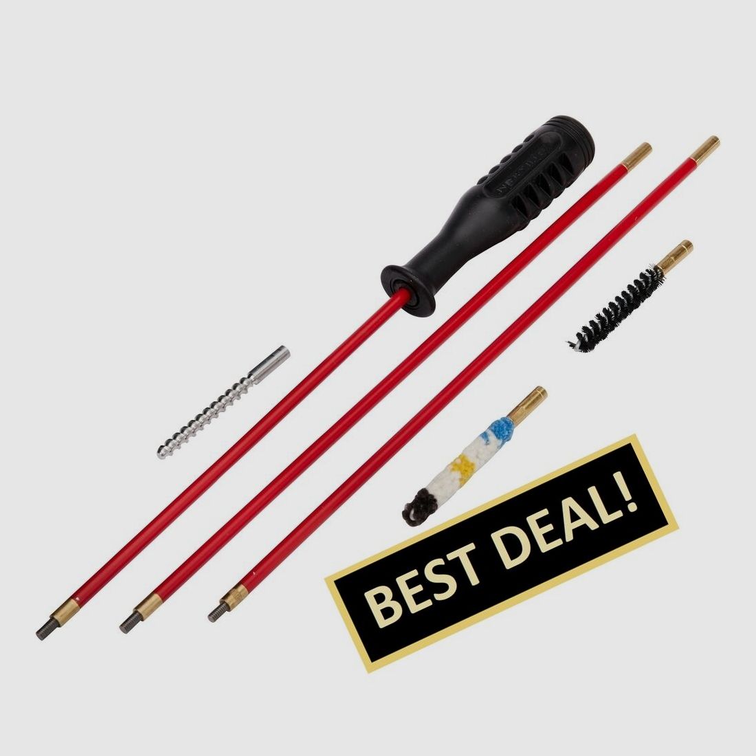 Kit de nettoyage Style Crin pour fusils et carabines .22 7 mm