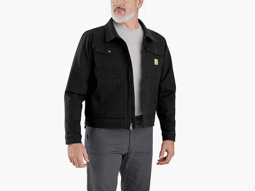 Giacca Carhartt Rugged Flex™ Duck Berwick Uomo Nera S