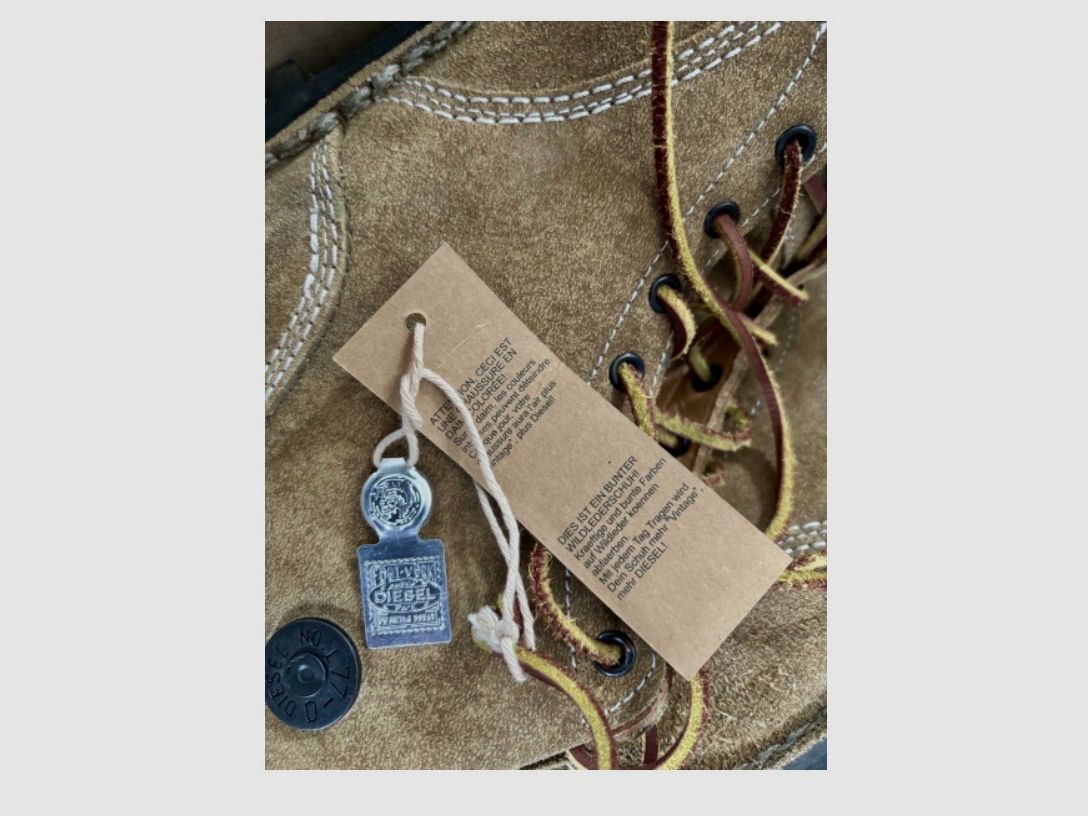 Botas Safari de DIESEL Talla 44 Hechas en Italia