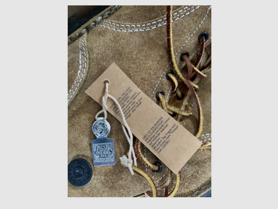 Safari Boots von DIESEL Gr. 44 Hergestellt in Italien