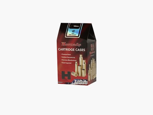 Hornady Hülsen .40 S&W – 200 Stk.