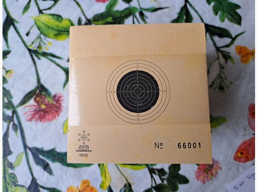 200 x bersagli per carabina ad aria compressa (bersaglio a 10 anelli)