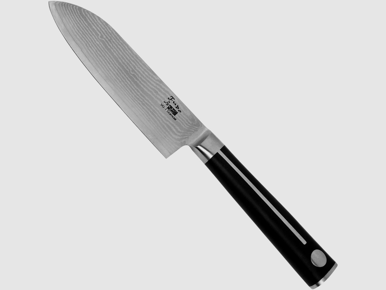Fudo Small Santoku Hocho, 33 - Damast 33Lagig