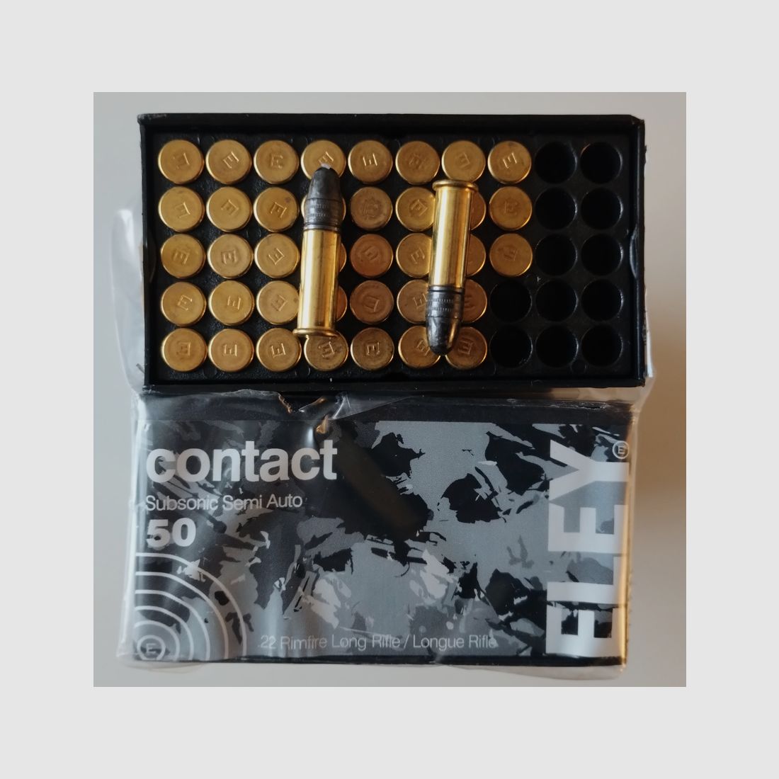 .text>.22lr Eley Contact Subsonic Semi Auto 490 Patronen