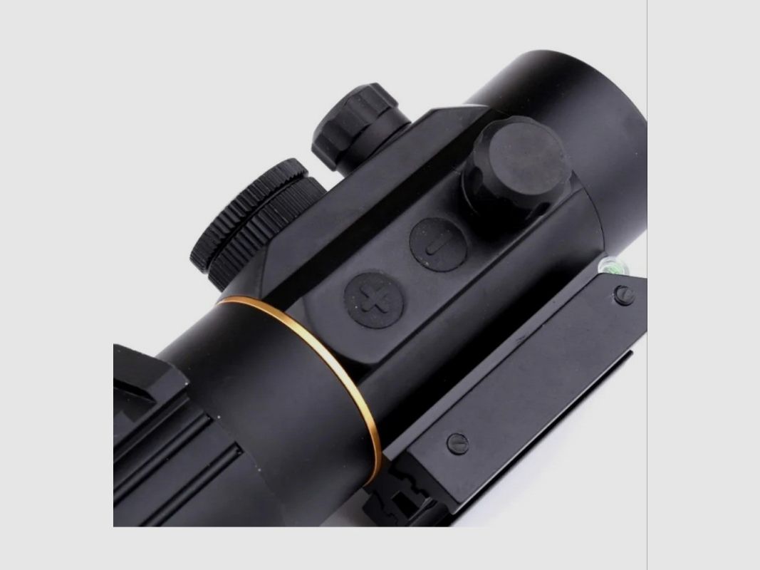 WIATRÓWKA GSG AN 500 4.5 Z RED DOT, BIPODEM I MONTAŻEM LASERA