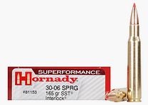 Hornady Superformance .30-06 Sprg. 165GR SST 20 cartridges