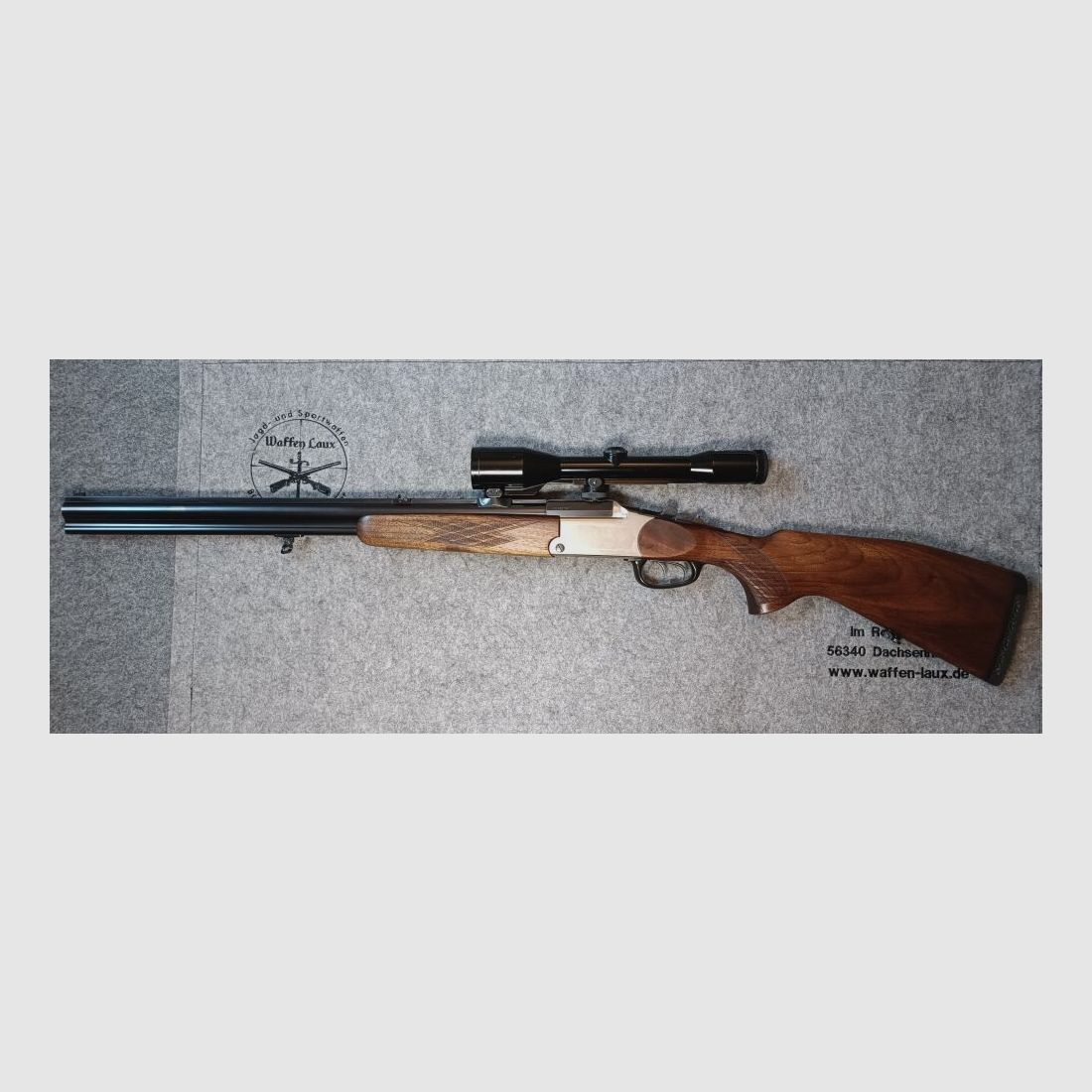 Fucile Blaser Mod. ES 80 con ottica Zeiss Diatal-Z 6x42