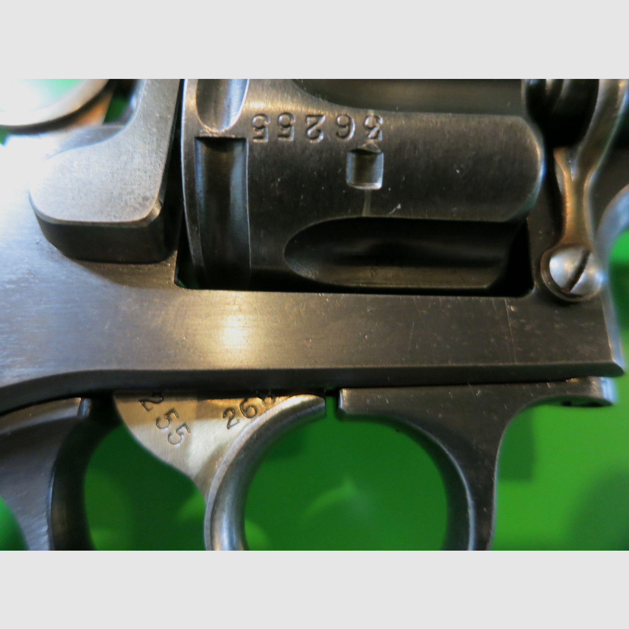 Ordonnanserevolver Zwitserland Model 1882 (Legerrevolver 82), W+F Bern, Militair-Privé #96