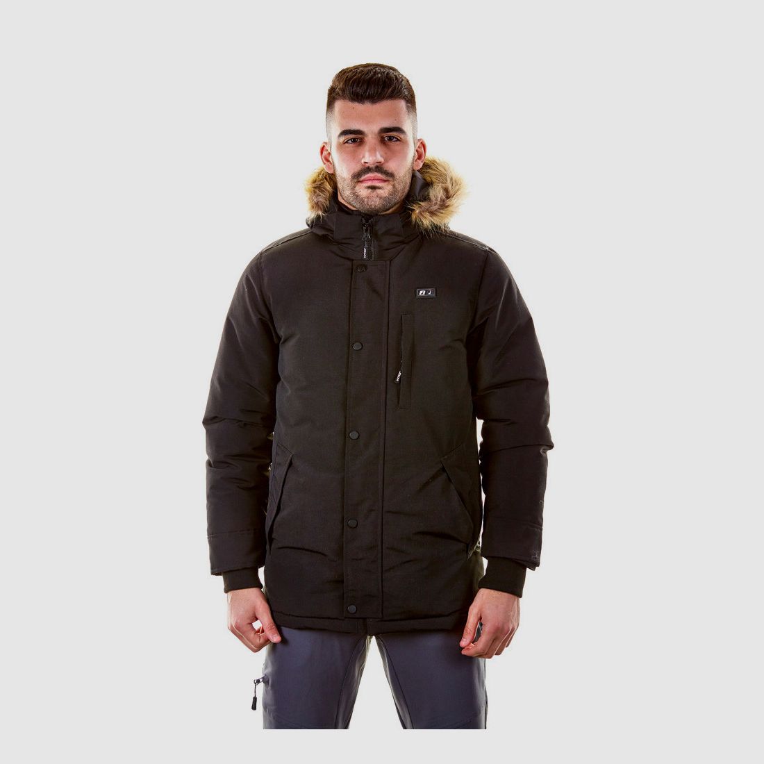 Anorak Chauffant Joluvi Homme Noir, image 2 sur 2