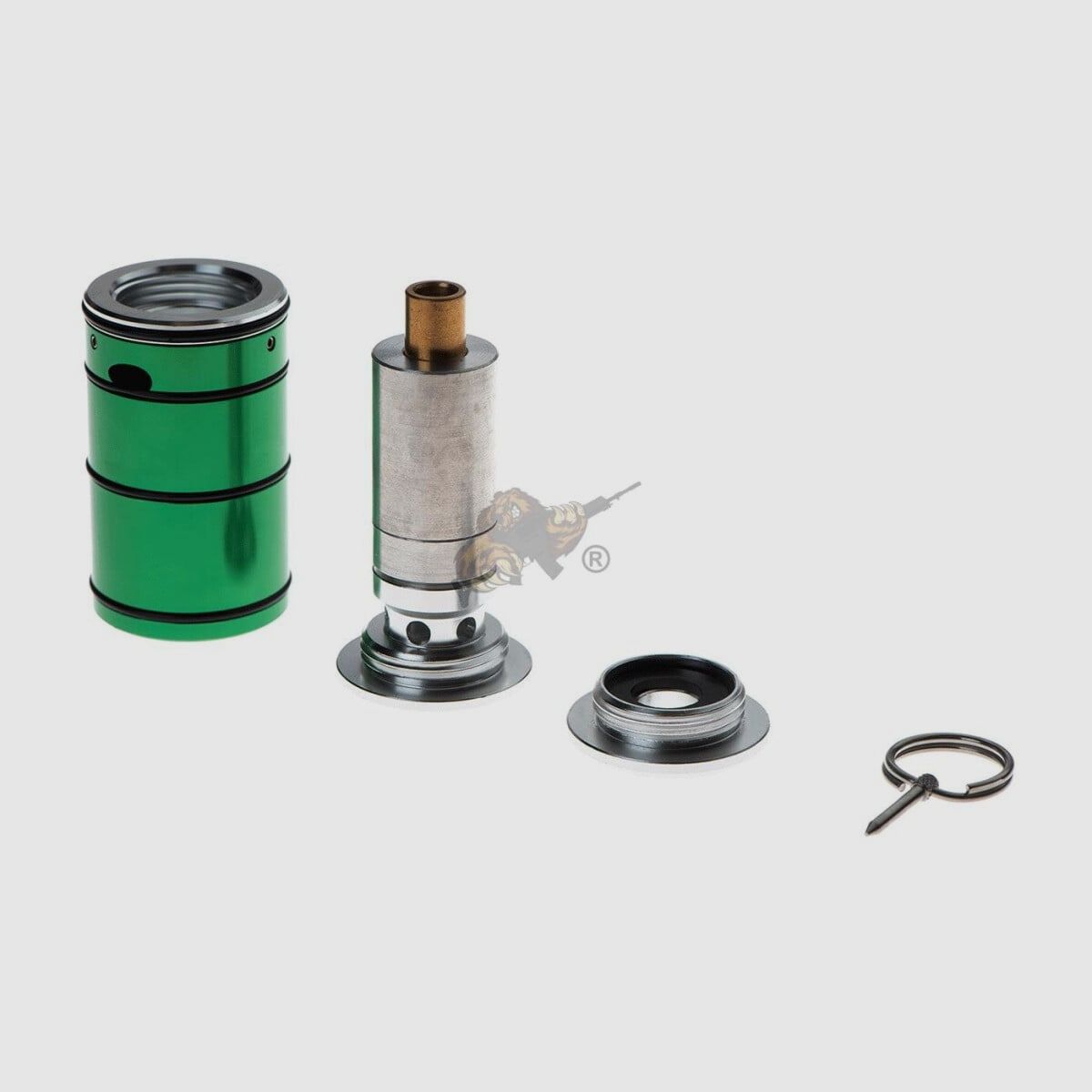 Epsilon Impact Grenade - Grenade Airsoft avec déclencheur d'impact en vert - StratAIM